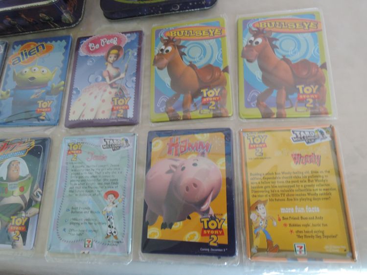 การ์ดเหล็ก TOY STORY 2 1999 7-11 TARO MILLENNIUM FILM รูปที่ 4