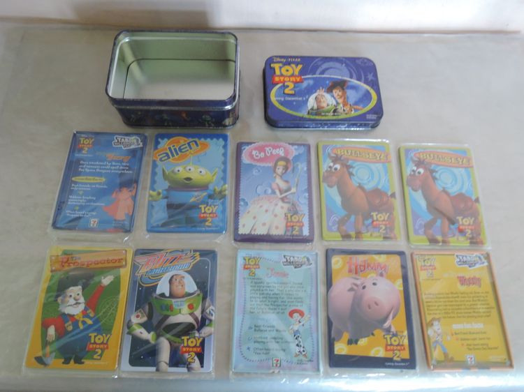 การ์ดเหล็ก TOY STORY 2 1999 7-11 TARO MILLENNIUM FILM รูปที่ 2