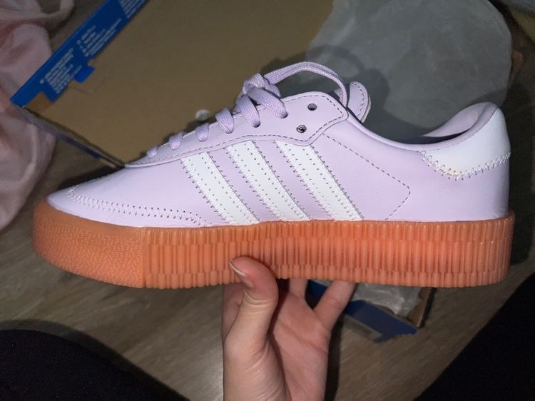 อดิดาส sambarose สีม่วงชมพู  รูปที่ 5
