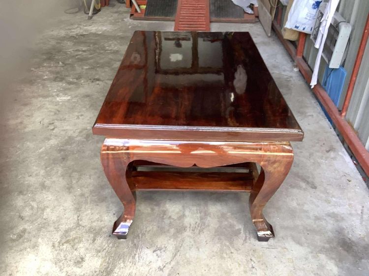 โต๊ะ ไมัมะค่าแผ่นเดียวเป็นโต๊ะกลางขาสิงห์ รูปที่ 3