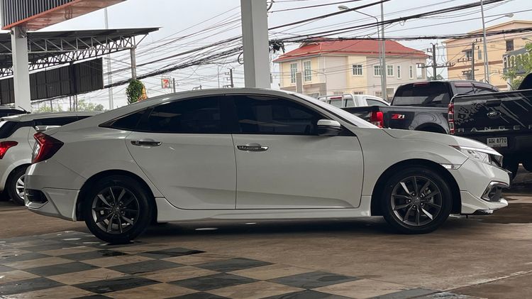 Honda Civic 2019 1.8 EL i-VTEC Sedan เบนซิน ไม่ติดแก๊ส เกียร์อัตโนมัติ ขาว รูปที่ 4