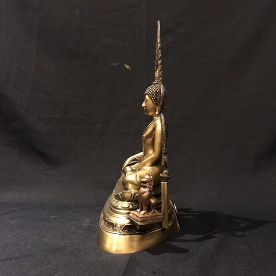 พระพุทธรูป พระพุทธชินราช หน้าตัก 7 นิ้ว สมโภช 100ปี วัดเบญจมบพิตรดุสิตวนาราม 1 มิถุนายน พ.ศ.2552-2553 รูปที่ 4