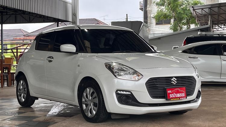 Suzuki Swift 2019 1.2 GL Sedan เบนซิน ไม่ติดแก๊ส เกียร์อัตโนมัติ ขาว รูปที่ 3