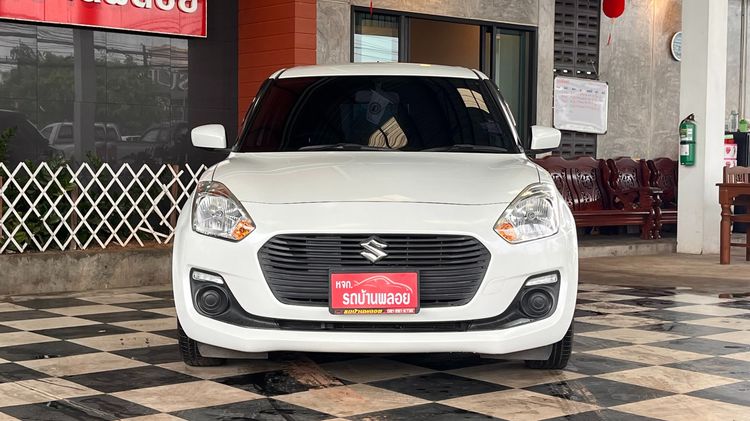 Suzuki Swift 2019 1.2 GL Sedan เบนซิน ไม่ติดแก๊ส เกียร์อัตโนมัติ ขาว รูปที่ 2