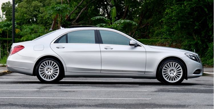 Mercedes-Benz S-Class 2016 S300 Sedan ดีเซล ไม่ติดแก๊ส เกียร์อัตโนมัติ บรอนซ์เงิน รูปที่ 3