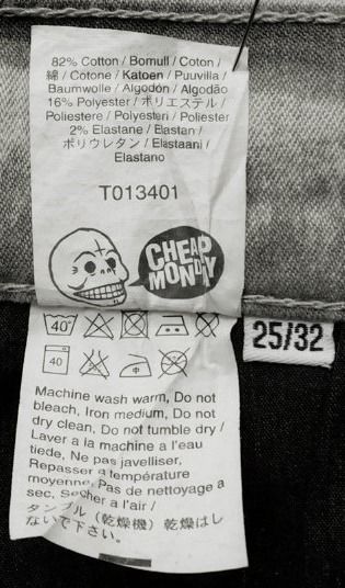 ยีนส์ CHEAP MONDAY รูปที่ 11