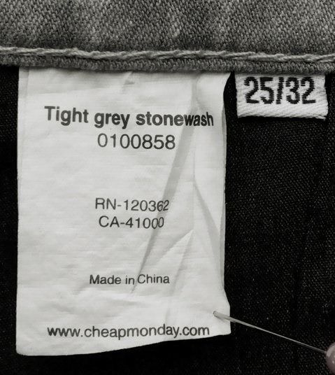 ยีนส์ CHEAP MONDAY รูปที่ 10