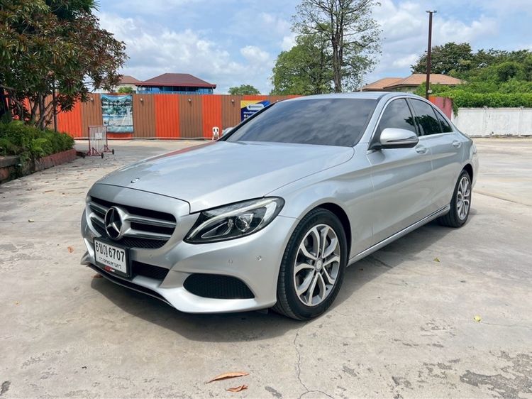 Mercedes-Benz C-Class 2016 C350 ปลั๊กอินไฮบริด (PHEV) เกียร์อัตโนมัติ เทา รูปที่ 3