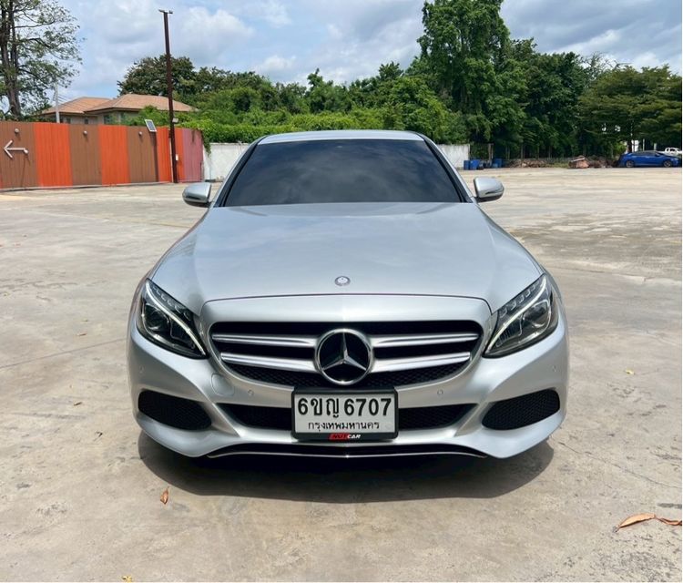 รถ Mercedes-Benz C-Class C350 สี เทา