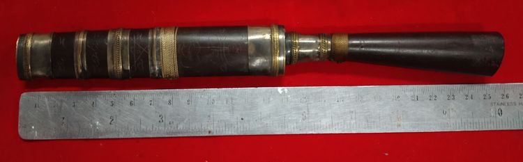 มีดหมอหลวงพ่อกวย ไม้โบราณ ขนาด9.5นิ้ว รูปที่ 2