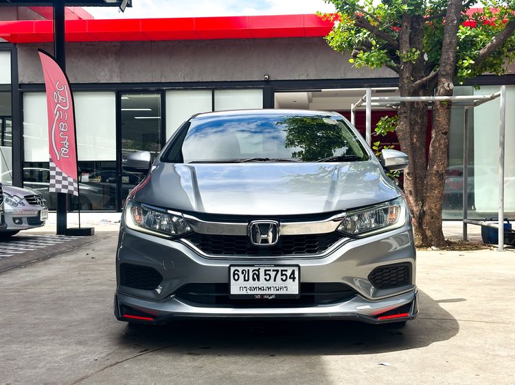 Honda City 2017 1.5 V i-VTEC Sedan เบนซิน เกียร์อัตโนมัติ เทา รูปที่ 2
