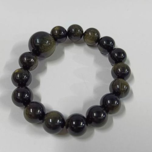 สร้อยข้อมือหินออบซิเดี้ยน หินสวย รูปที่ 6