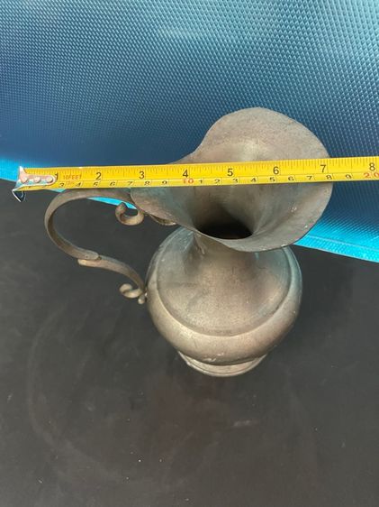 เหยือกดีบุก สูง 9 นิ้ว งานเก่าเยอรมัน รูปที่ 7