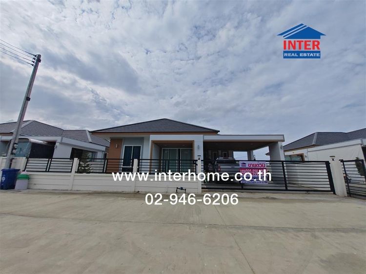 บ้านเดี่ยว 1 ชั้น 72.9 ตร.ว. หมู่บ้านธนาวิลล์ เฟส3 (สามควายเผือก) ใกล้โรงเรียนบ้านรางมะเดื่อ ถนนทางหลวงชนบท1023 ถนนซอยเลียบคลองชลประทาน รูปที่ 3