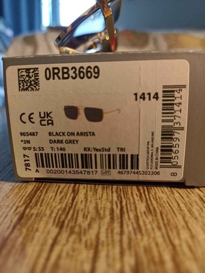 ขาย Ray-Ban 0RB3669 มือสองสภาพใหม่ รูปที่ 4