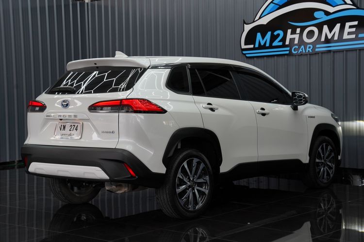 Toyota Corolla Cross 2022 1.8 Hybrid Premium Utility-car ไฮบริด เกียร์อัตโนมัติ ขาว รูปที่ 4