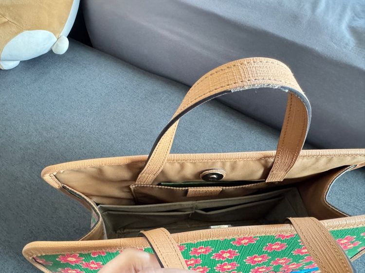 GUCCI Kids Leather Handbag – Cats Print รูปที่ 11