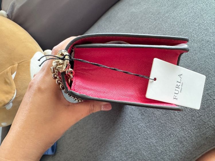  FURLA Mimi Mini – Red Leather Handbag รูปที่ 7
