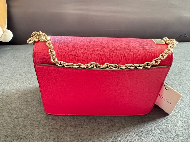  FURLA Mimi Mini – Red Leather Handbag รูปที่ 4
