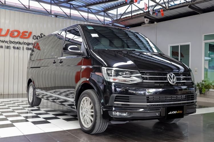 Volkswagen Caravelle 2019 2.0 TDi Utility-car ดีเซล ไม่ติดแก๊ส เกียร์อัตโนมัติ ดำ รูปที่ 3