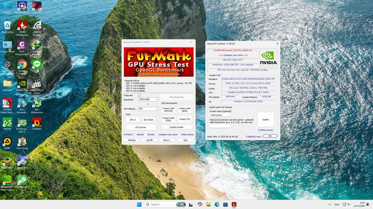 ZOTAC GerForce RTX 2060 SUPER Ram 8 GB ฿ 3,950 รูปที่ 9
