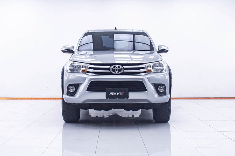 Toyota Hilux Revo 2017 2.4 G Prerunner Pickup ดีเซล ไม่ติดแก๊ส เกียร์ธรรมดา เทา รูปที่ 3