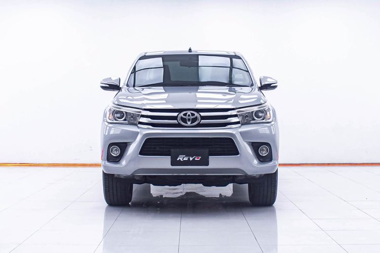 Toyota Hilux Revo 2017 2.4 G Prerunner Pickup ดีเซล ไม่ติดแก๊ส เกียร์ธรรมดา เทา รูปที่ 3