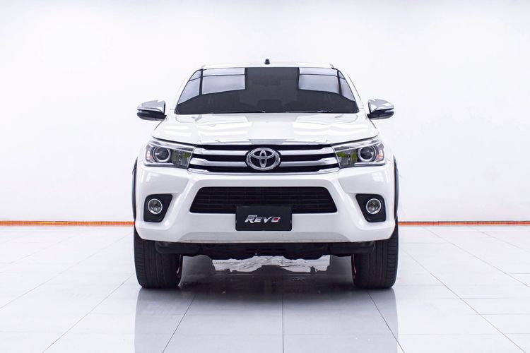 Toyota Hilux Revo 2017 2.4 G Pickup ดีเซล ไม่ติดแก๊ส เกียร์ธรรมดา ขาว รูปที่ 3