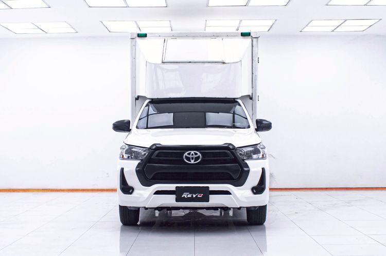 Toyota Hilux Revo 2020 2.4 Entry Pickup ดีเซล ไม่ติดแก๊ส เกียร์อัตโนมัติ ขาว รูปที่ 3