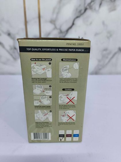 ขาย ตัวเจาะบัตรและตัดมุมบัตรแบบ 3 in 1 ราคา 150บาท  รูปที่ 6