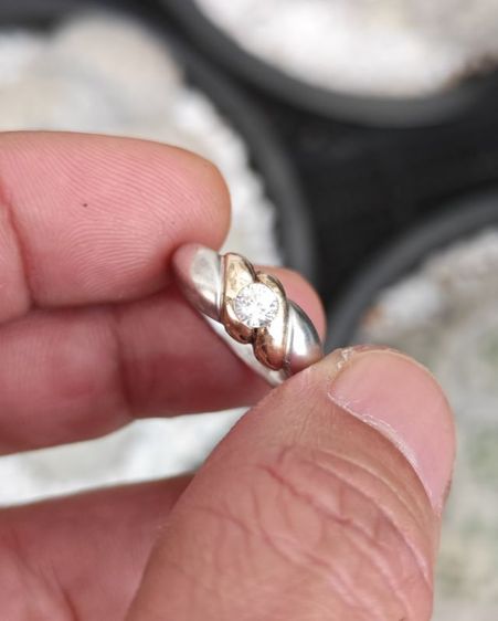 แหวนเงินแท้ ชุปทองสองกษัตริย์ ไซส์ 47 งานสวยๆราคาเบาๆครับ รูปที่ 2