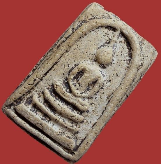 องค์ครู-ให้เช่าบูชา สมบัติบ้าน พระเบญจภาคี พระสมเด็จวัดระฆัง พิมพ์เจดีย์เอียง เนื้อเก่า รักรา รูปที่ 14