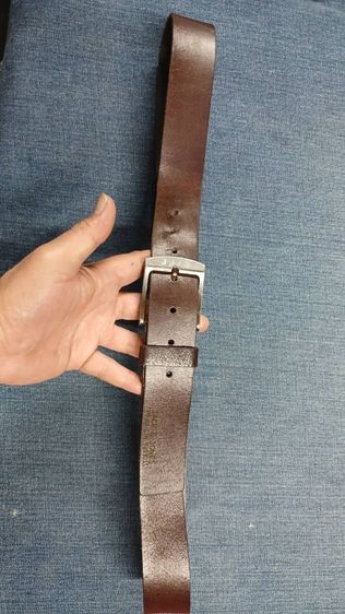 เข็มขัดหนังแท้ JACK JONES
ไซส์ XXL เอว 40 ถึง 46 
กว้าง 1.4 ยาวรวมหัว 52
หนังสวยนิ่ม มีรอยตามใช้
เอวเล็กเจาะเพิ่มได้ รูปที่ 8