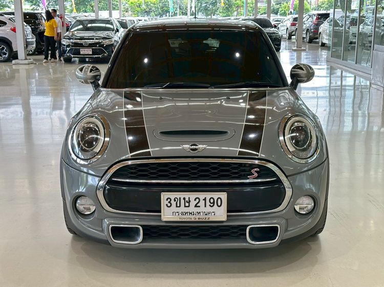 Mini COOPER 5 DOOR HATCH 2015 2.0 S Sedan เบนซิน ไม่ติดแก๊ส เกียร์อัตโนมัติ เทา รูปที่ 3