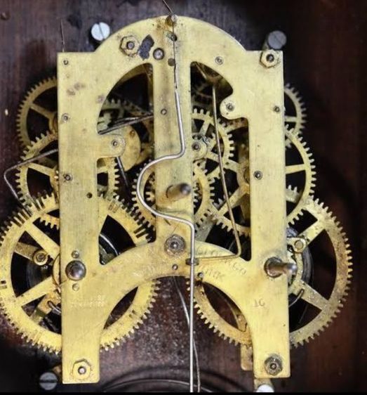 ขายเหมา 4 ตัว นาฬิกาแปดเหลี่ยมโบราณ ANSONIA จากอเมริกา รูปที่ 6