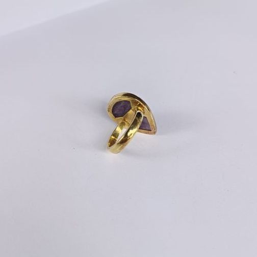 แหวนอเมทิส ตัวเรือนเงินแท้ รูปที่ 12