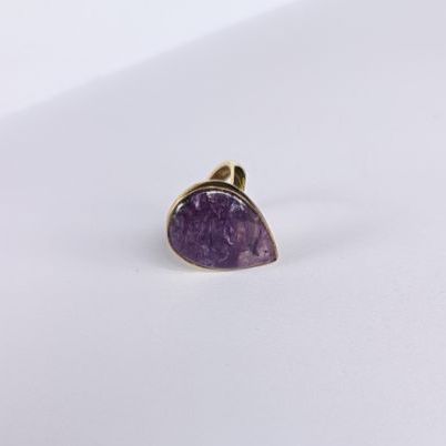 แหวนอเมทิส ตัวเรือนเงินแท้ รูปที่ 11