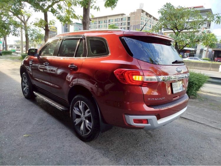 Ford Everest 2016 3.2 Titanium Plus 4WD Utility-car ดีเซล ไม่ติดแก๊ส เกียร์อัตโนมัติ แดง รูปที่ 4