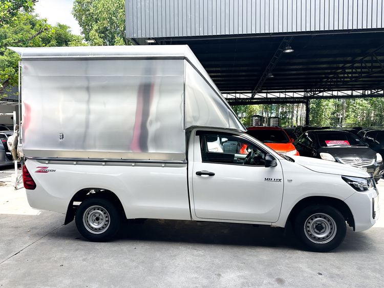 Toyota Hilux Revo 2021 2.4 Entry Pickup ดีเซล เกียร์ธรรมดา ขาว รูปที่ 4