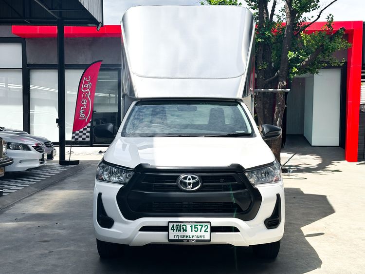 Toyota Hilux Revo 2021 2.4 Entry Pickup ดีเซล เกียร์ธรรมดา ขาว รูปที่ 2