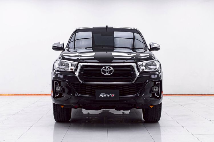 Toyota Hilux Revo 2018 2.4 J Plus Prerunner Pickup ดีเซล ไม่ติดแก๊ส เกียร์ธรรมดา ดำ รูปที่ 3