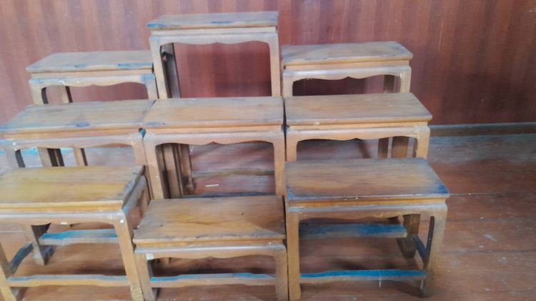 โต๊ะหมู่บูชาไม้สักเเท้ของเก่า