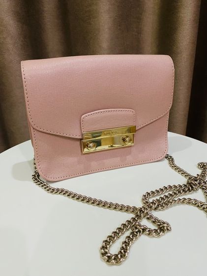 กระเป๋า FURLA Metropolis Mini ของแท้ มือสอง สภาพสวย รูปที่ 4
