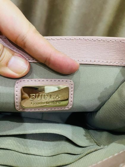 กระเป๋า FURLA Metropolis Mini ของแท้ มือสอง สภาพสวย รูปที่ 7