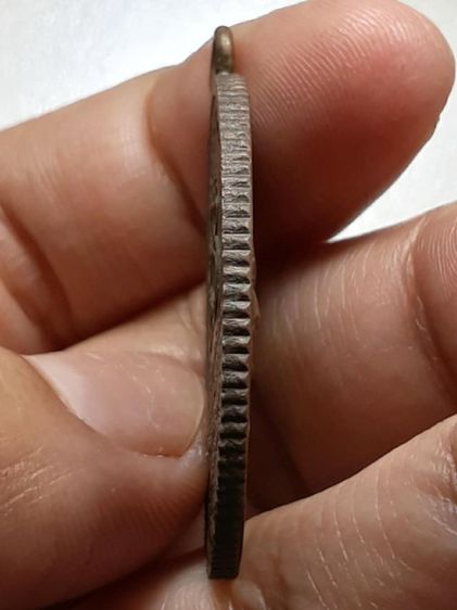 เหรียญหลวงพ่อคง วัดบางกะพ้อม ขอบสตางค์ เนื้อทองแดง  รูปที่ 4