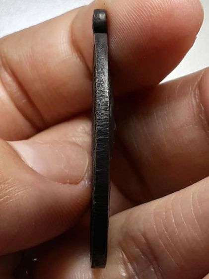 เหรียญอาแปะโรงสี ปี 2519 ปทุมธานี ทองแดงรมดำ รูปที่ 3