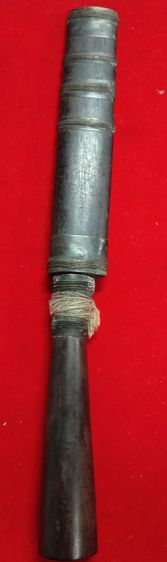 มีดหมอหลวงพ่อเดิม ขนาด9.7นิ้ว ลายกนกโบราณหัวทือ ปี2482 รูปที่ 6