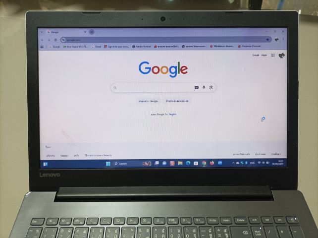 ขาวมุก บาง พร้อมใช้  Lenovo Intel Core i3 jen 7 แบ็ตเก็บไฟดี อุปกรณ์ ครบ  รูปที่ 14