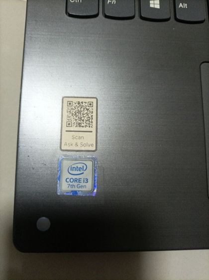 ขาวมุก บาง พร้อมใช้  Lenovo Intel Core i3 jen 7 แบ็ตเก็บไฟดี อุปกรณ์ ครบ  รูปที่ 5