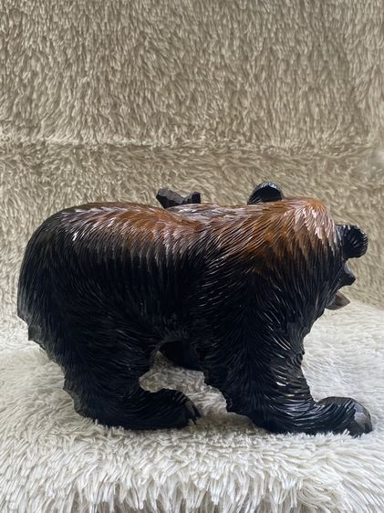 ไม้แกะหมีคาบปลาแซลม่อน รูปที่ 8